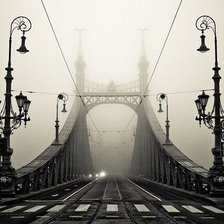 Схема вышивки «Мост в Будапеште»