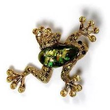 Схема вышивки «Золотая лягушка. Богатство.»