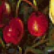 Предпросмотр схемы вышивки «натюрморт с жёлтыми розами и красной смородиной» (№973597)