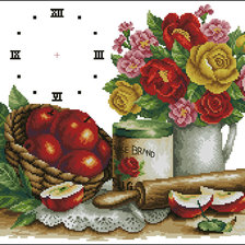 Оригинал схемы вышивки «свежая кухня» (№976831)