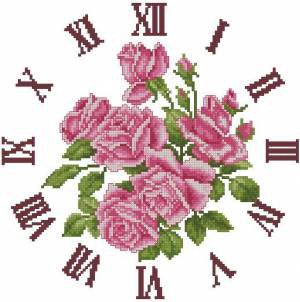 часы - розы - оригинал