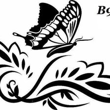 Оригинал схемы вышивки «бабочка» (№993946)
