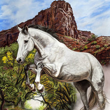 Схема вышивки «Серия "Лошади, кони"»