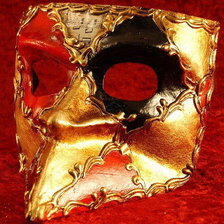 Схема вышивки «Венецианская маска Баута мастер»