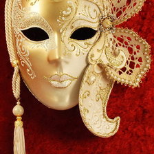 Схема вышивки «Венецианская маска Марлен»