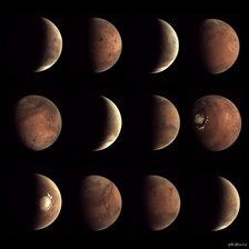 Схема вышивки «Космос. Марс»