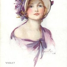 Оригинал схемы вышивки «Violet» (№1009312)