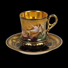 Оригинал схемы вышивки «золотая чашка» (№1010110)