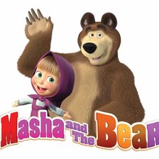 Схема вышивки «Маша и Медведь masha, bear»