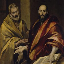Схема вышивки «апостолы Пётр и Павел»