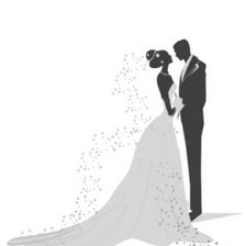 Оригинал схемы вышивки «свадьба» (№1019221)