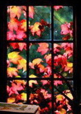 Схема вышивки «Осень за окном. Триптих ч.2»
