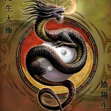 Оригинал схемы вышивки «Dragon yin yang» (№1031658)