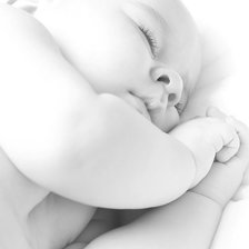 Схема вышивки «спящий малыш»