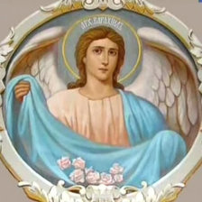 Оригинал схемы вышивки «архангел» (№1054088)