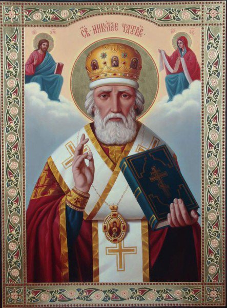 Образ Святого Николая - икона - оригинал