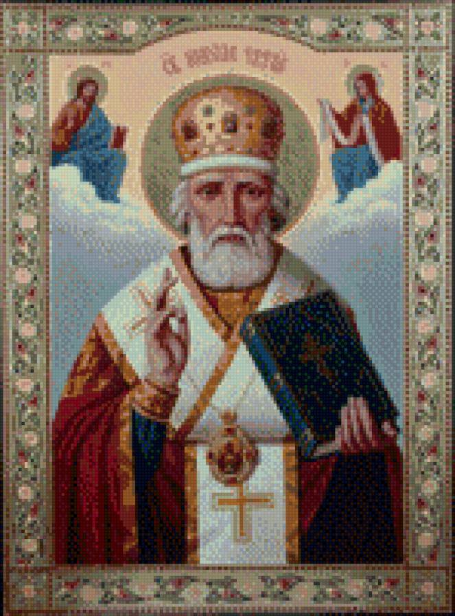 Образ Святого Николая - икона - предпросмотр