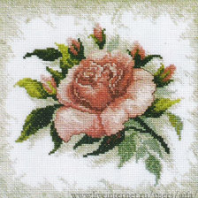 Оригинал схемы вышивки «роза» (№1070088)