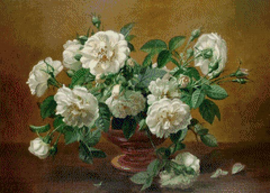 Альберт Вильямс 9 - розы, цветы, живопись, картина, натюрморт, красота - предпросмотр