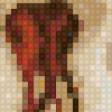 Предпросмотр схемы вышивки «фрагмент3 картины "водяные змеи" по Г.Климту» (№1085381)