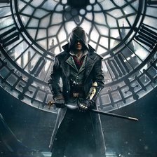 Схема вышивки «Assassin’s Creed Syndicate»