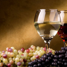Схема вышивки «Вино в винограде»