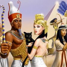 Оригинал схемы вышивки «Фараон» (№1128783)