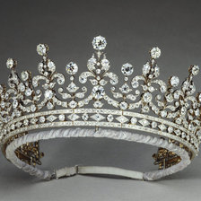 Схема вышивки «корона невесты»