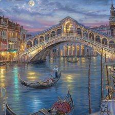 ночная венеция