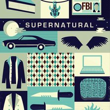 Оригинал схемы вышивки «Supernatural» (№1168011)