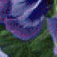 Предпросмотр схемы вышивки «синие цветы» (№1173594)