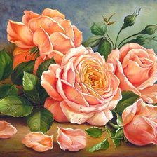 Оригинал схемы вышивки «"как хороши,как свежи были розы..."» (№1173821)