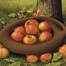 Схема вышивки «Спелые яблочки»