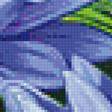 Предпросмотр схемы вышивки «синие лилии» (№1181298)