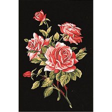 Оригинал схемы вышивки «Панель "Роза"» (№1207177)