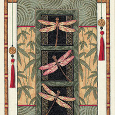 Оригинал схемы вышивки «стрекозы» (№1301929)