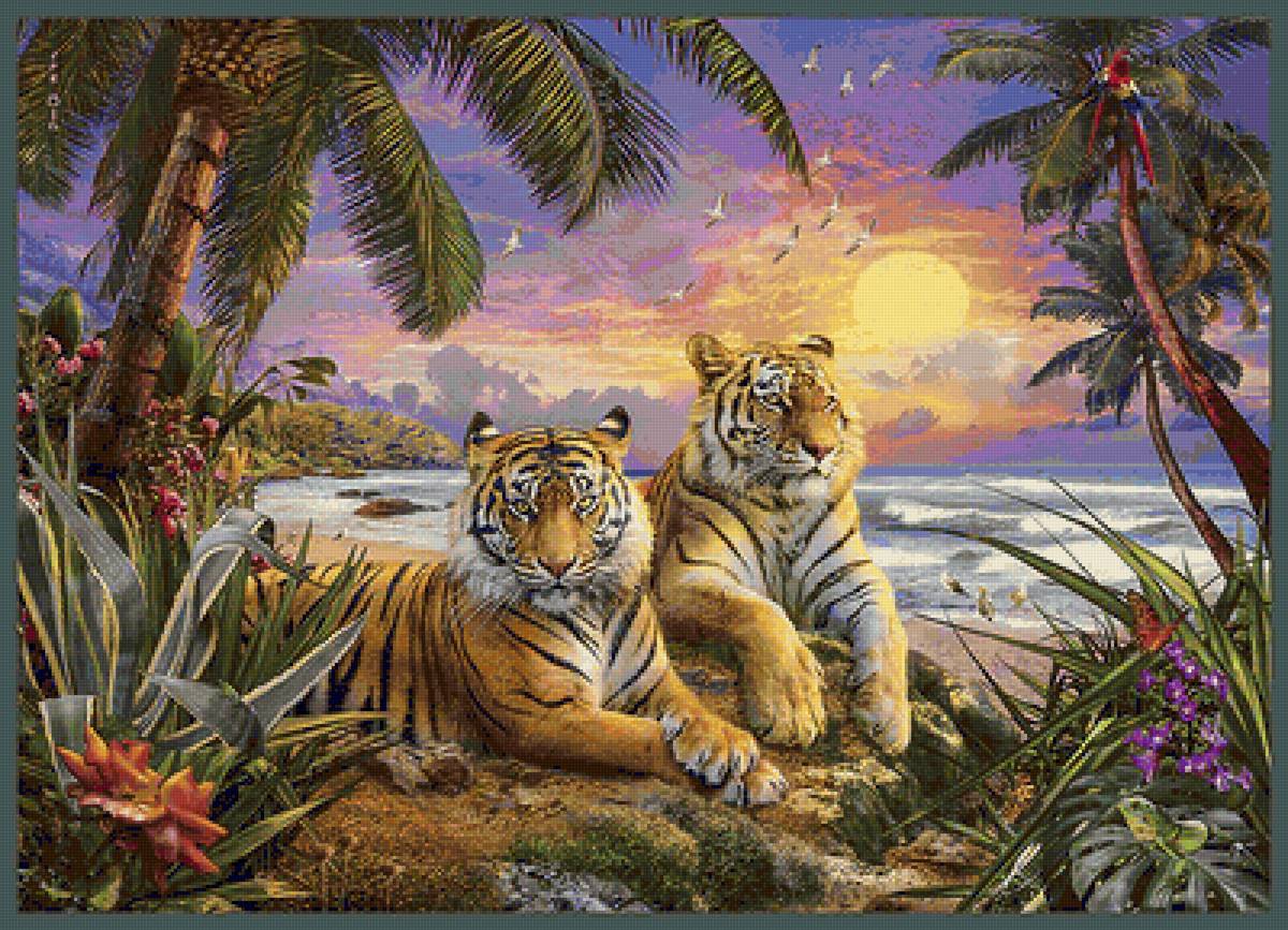 Тигры - предпросмотр