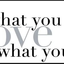 Схема вышивки «Do what you love, love what you do»