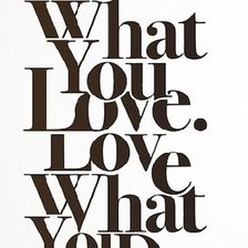 Оригинал схемы вышивки «Do what you love, love what you do_1» (№1319838)