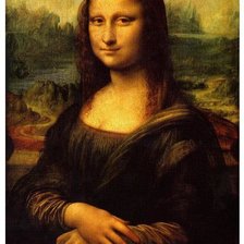 Оригинал схемы вышивки «Мона Лиза» (№1330199)