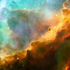 Схема вышивки «Space nebula»