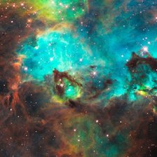Схема вышивки «Nebula 2174»