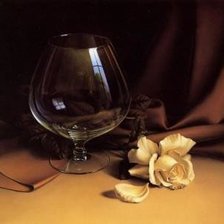 Оригинал схемы вышивки «бокал в роза» (№1433273)