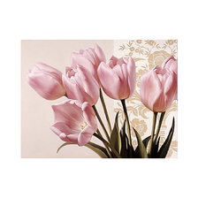 Оригинал схемы вышивки «Нежные тюльпаны» (№1437448)