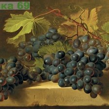 Оригинал схемы вышивки «виноградная лоза» (№1456534)