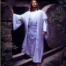 Оригинал схемы вышивки «Иисус» (№1467432)