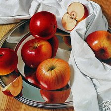 Оригинал схемы вышивки «яблоки» (№1488072)