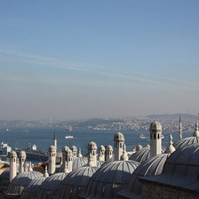 Схема вышивки «Крыши Стамбула.Сулеймание»