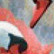 Предпросмотр схемы вышивки «пара лебедей» (№1546033)