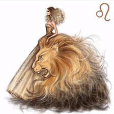 Схема вышивки «львица»